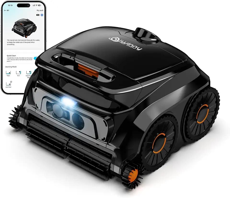 Winny Pool Cleaner by WYBOT B1 Cordless Robot Vacuum for Inground Pools