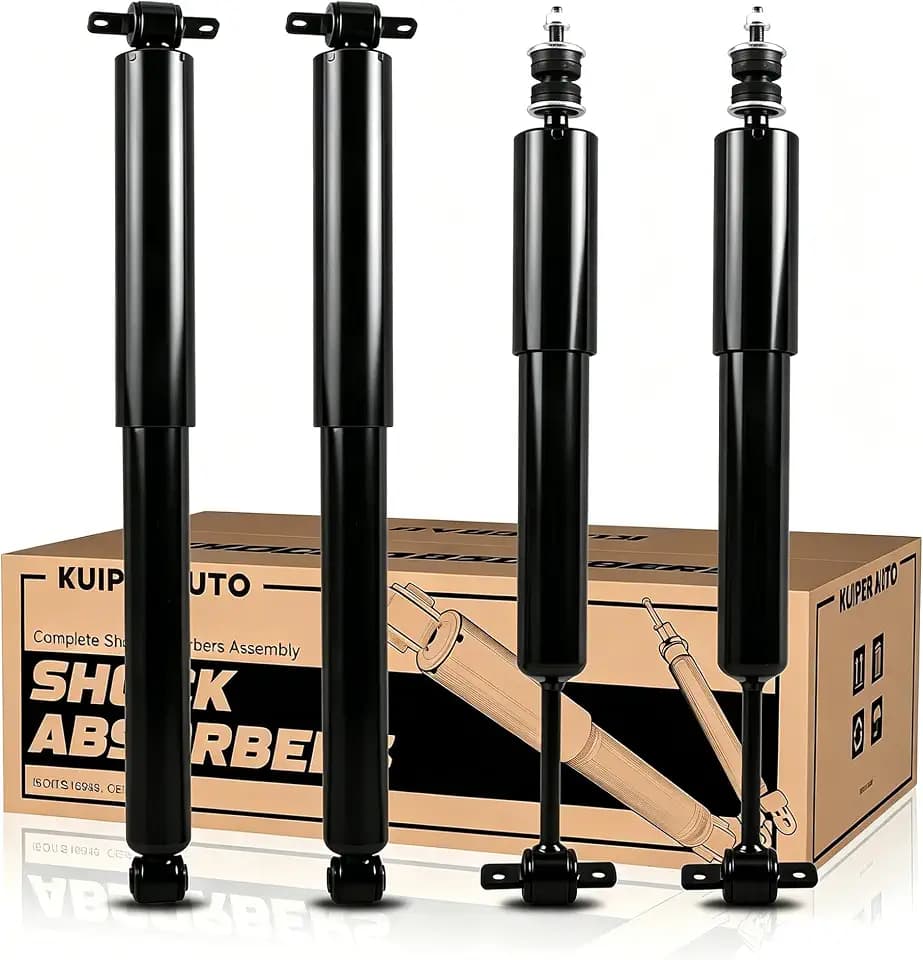 KUIPERAUTO Front+Rear Complete Shock Absorbers Struts Assembly Set 341302 344269 Compatible for 1995-2005 Ford Explorer Compatible for 1997-2001 Mercury Mountaineer Replacement 4PCS