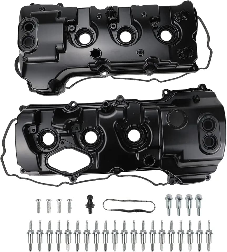 Aluminum Engine Valve Covers Compatible With Ford F150 F-150 3.5L 2013-2022