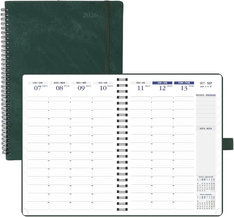 POPRUN 2026 Kalender NEW OFFICE PRODUCTS WISLU7-BG