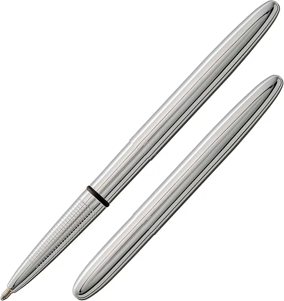 Fisher Space Pen Bullet 400 Kugelschreiber (Schreibt im Weltall, unter Wasser und bei extremen Temperaturen) Chrom
