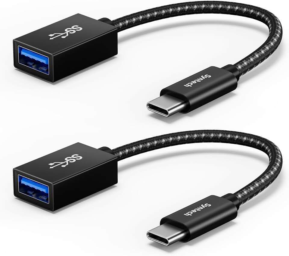 Syntech USB C to USB Adapter 2 Pack, USB 3.0 OTG, 10Gbps