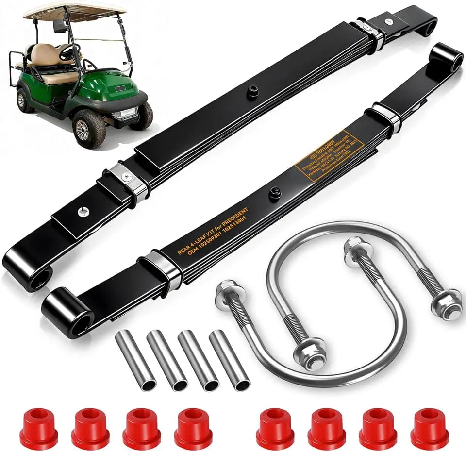 Heavy Duty Rear 4-Leaf Springs for Club Car Precedent Tempo Onward