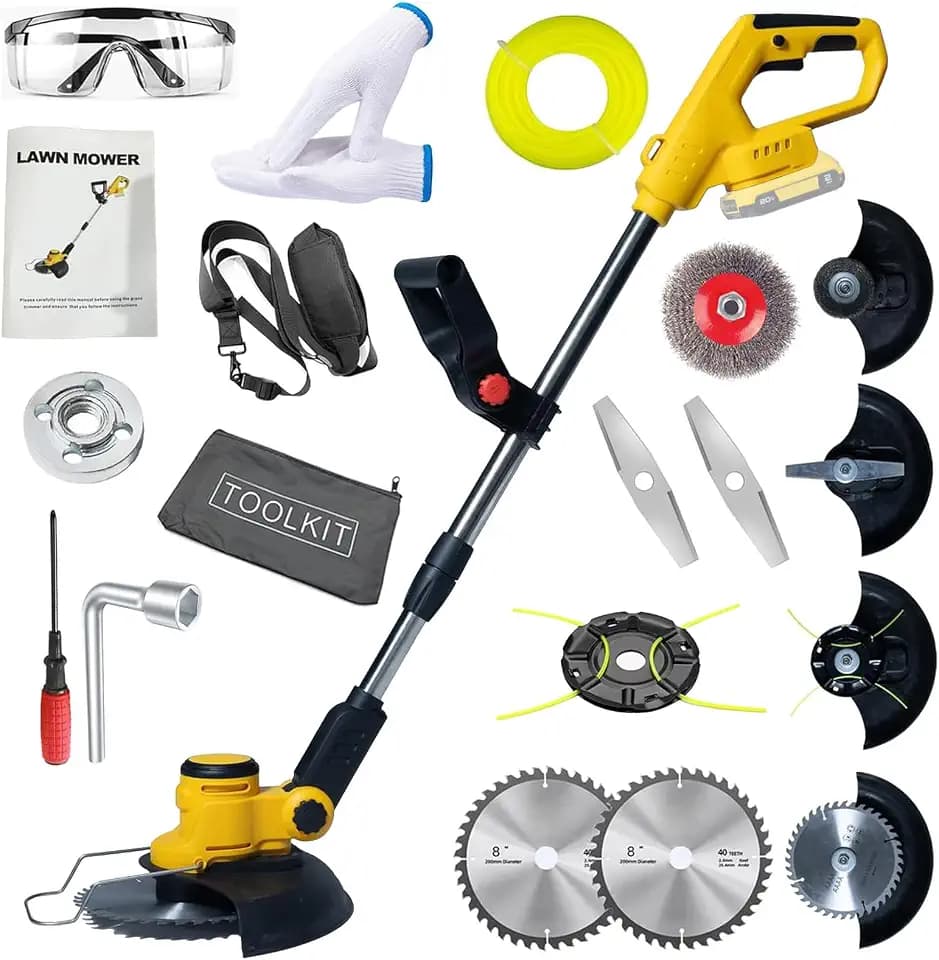 Cordless Weed Wacker for DeWalt 20V MAX Battery