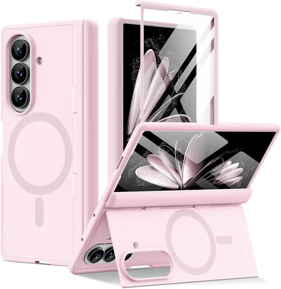 Magnetic for Samsung Galaxy Z Fold 7 Case with HD Screen Protector