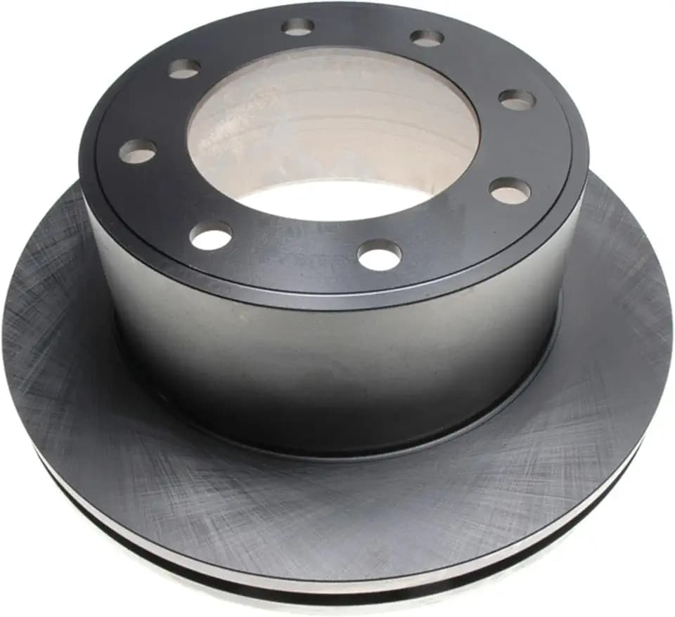ACDelco Silver Rear Brake Rotor 18A2330A | GM 19261812 Brake Rotors for Select Ford F-250 Super Duty, Ford F-350 Super Duty Truck, and more