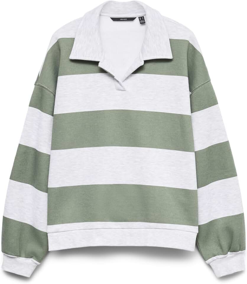 VERO MODA Damen Vmsonja Ls Sweat Polo JRS Noos