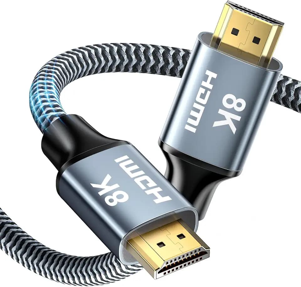 HDMI 2.1 Kabel 10M - 8K@60Hz 4K@120Hz 48Gbps High-Speed