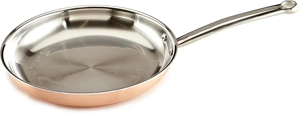 Schulte-Ufer Bratpfanne De Luxe i aus Kupfer mit einem Durchmesser von 28cm, 9550-28 i