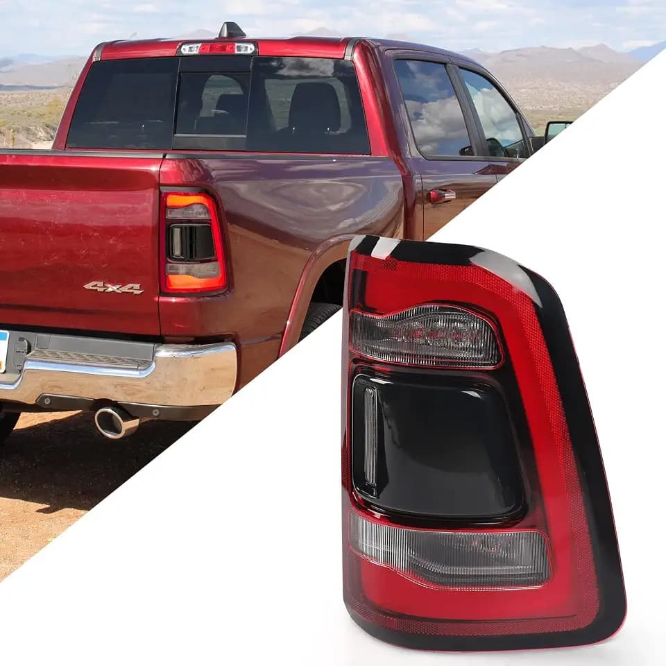 FIONE Tail Light Assembly Without Blind Spot For Dodge Ram 1500 2019-2024