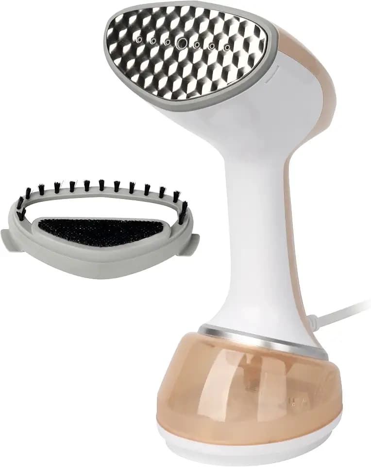 EMERIO Steamer Dampfglätter | kraftvolle 1700W Leistung | großzügiger 360ml Tank (abnehmbar) | inkl. Bürstenaufsatz | erfrisch und glättet Kleidung | desinfizierend | handlich & leicht | SB-130292