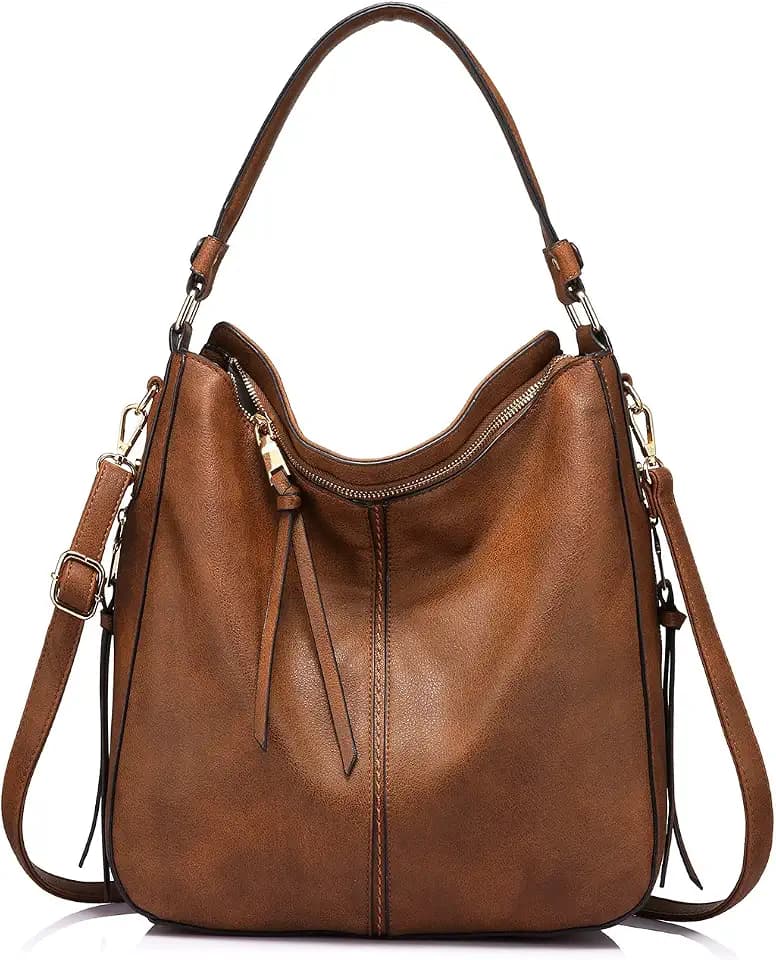 Realer Hobo Crossbody Bag for Women, Designer Shoulder Purse Handbags