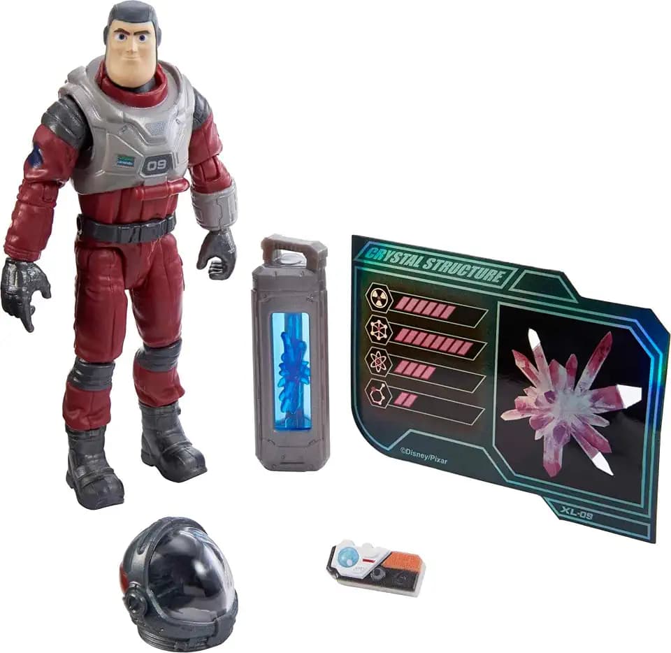 Disney Pixar Lightyear Crystal Grade Xl-09 Buzz Figure Metallic Details