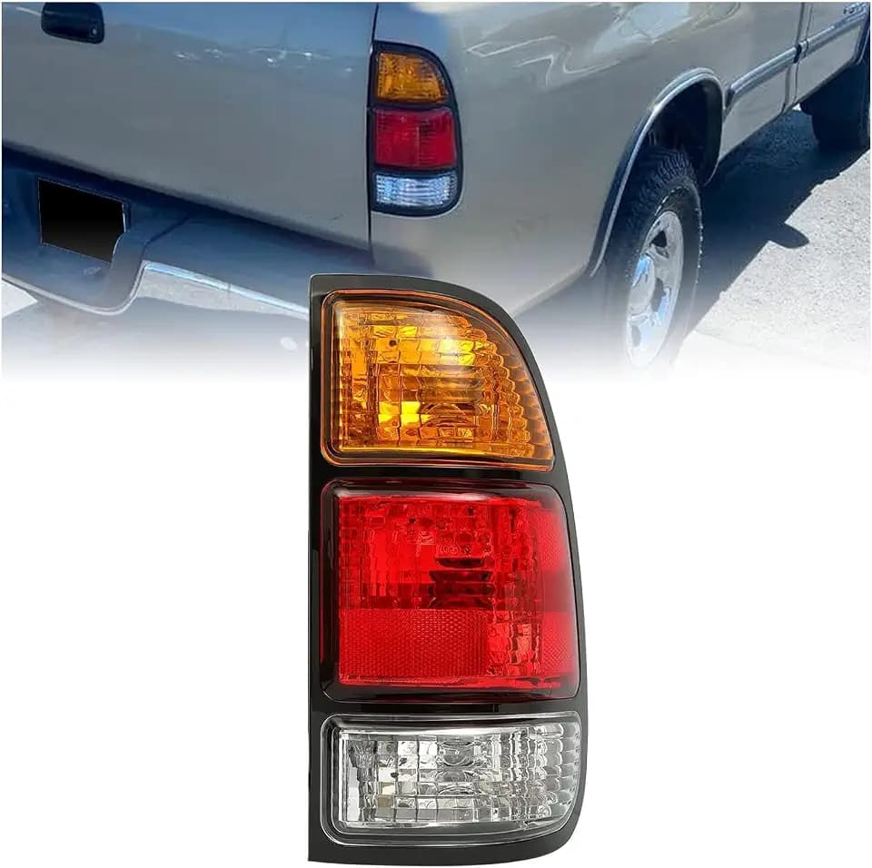 ECOTRIC Tail Light Compatible with 00-06 Toyota Tundra Regular/Access Cab