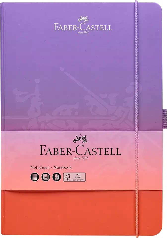 Faber-Castell - Notizbuch DIN A5 Punchy Melon dotted