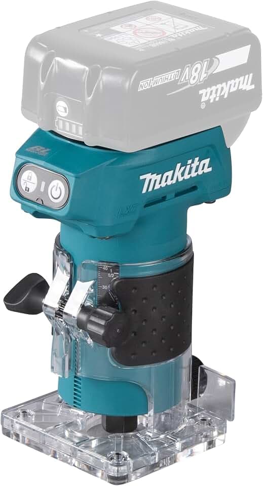 Makita DRT52Z Akku-Kantenfräse 18V (ohne Akku, ohne Ladegerät))