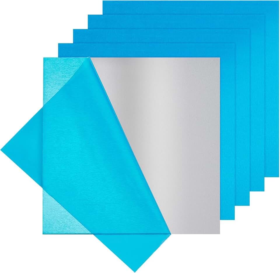 BENECREAT 10pcs 4x4 Inches Unplated Brushed Aluminum Sheets with Film Protection, Dual Sided Aluminum Panels with Strong Composite Core for Stamping Embossing Painting or Mounting