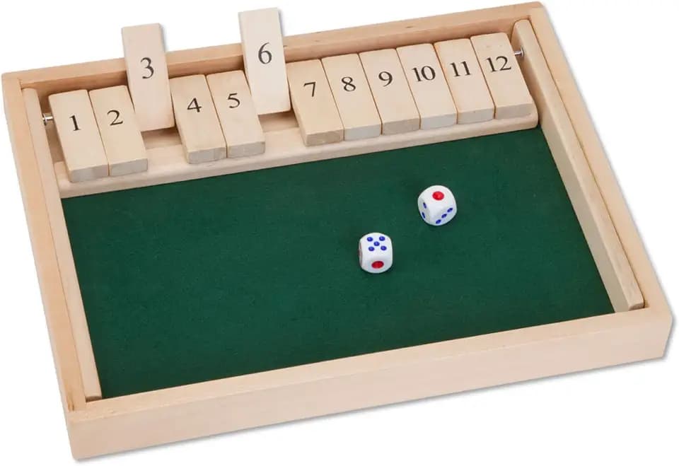Bits and Pieces - Large Shut The Box Game