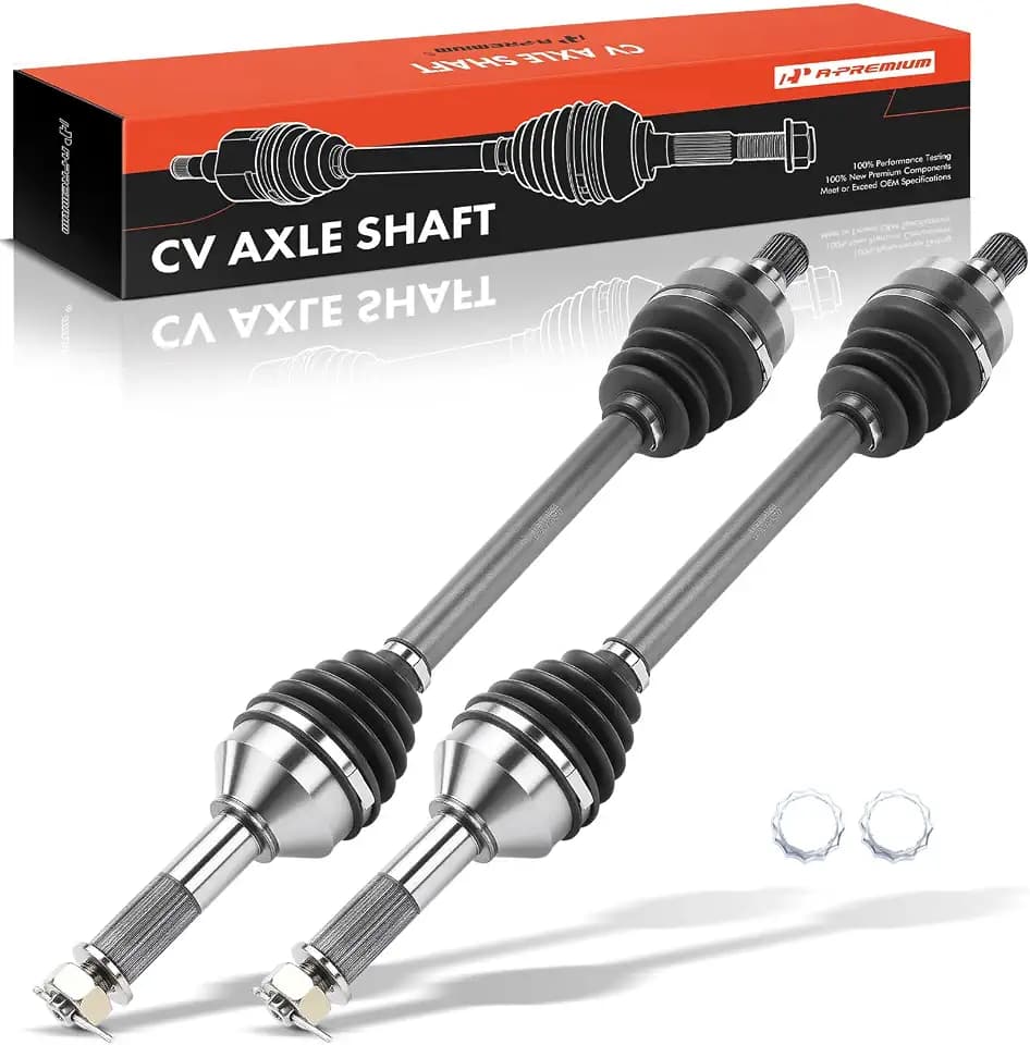 A-Premium Set of 2 Rear CV Axle Shaft Assembly