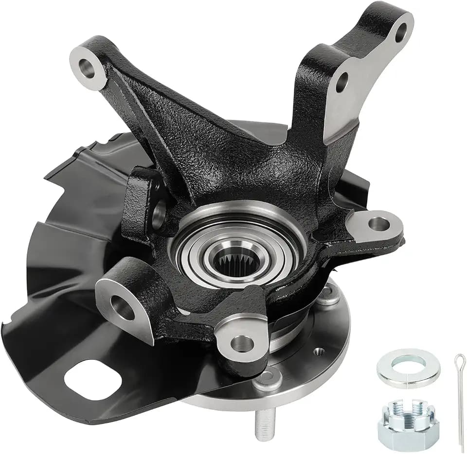 TadaMark New Front Left Steering Knuckle & Wheel Bearing Hub Assembly