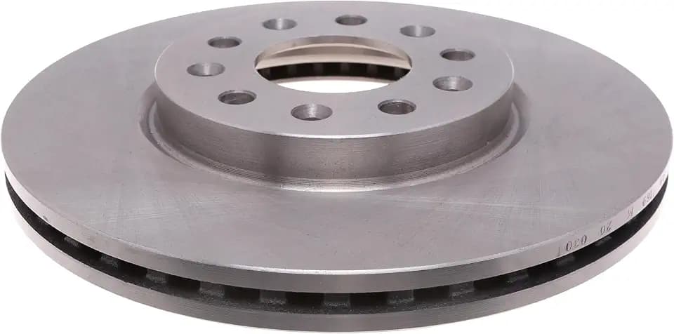 ACDelco Silver Front Brake Rotor 18A82000A | GM 19366027 Brake Rotors for Select Chevy, Chevrolet, Buick, GMC Terrain, and more