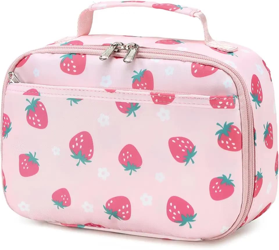 CAMTOP Lunch Box for Girls Kids Insulated and Reusable Lunch Bag for School