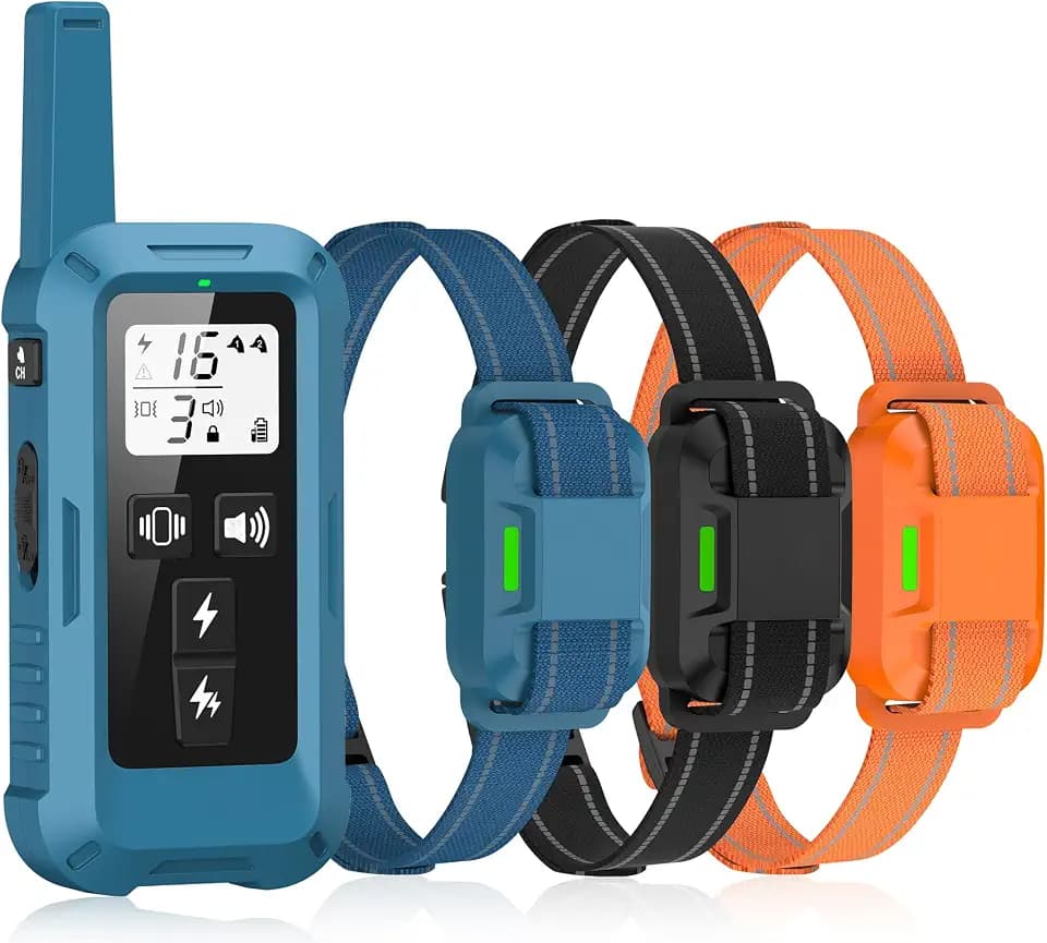 Dog Shock Collar with Remote Control for 3 Dogs, 4200FT Dog Training Collar