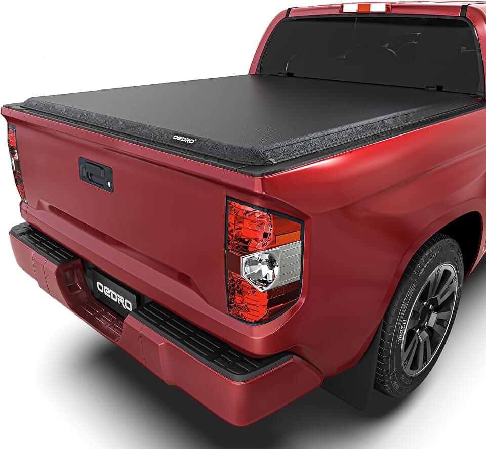 OEDRO Soft Roll Up Truck Bed Tonneau Cover Fit for 2022-2026 Tundra 5.5ft