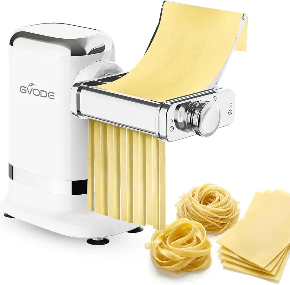 GVODE Electric Pasta Maker Machine, 3-in-1 Roller & Cutter, 700W Pmax