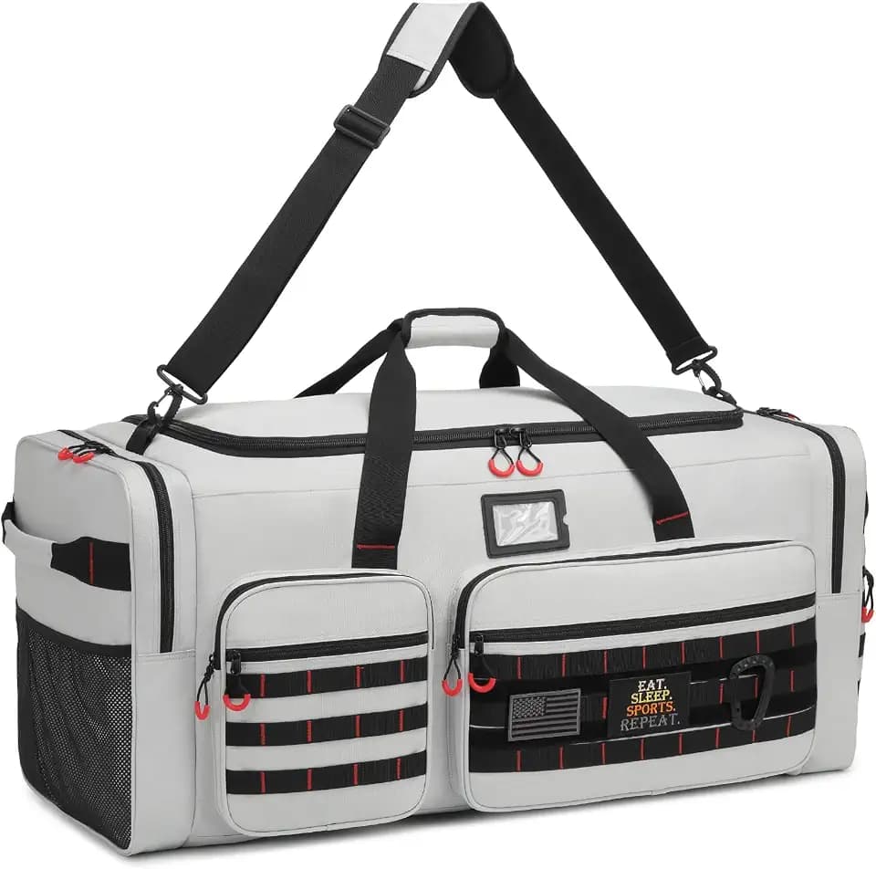 135L Extra Large Duffle Bag, Heavy Duty Sports Gym Travel Duffel Bag