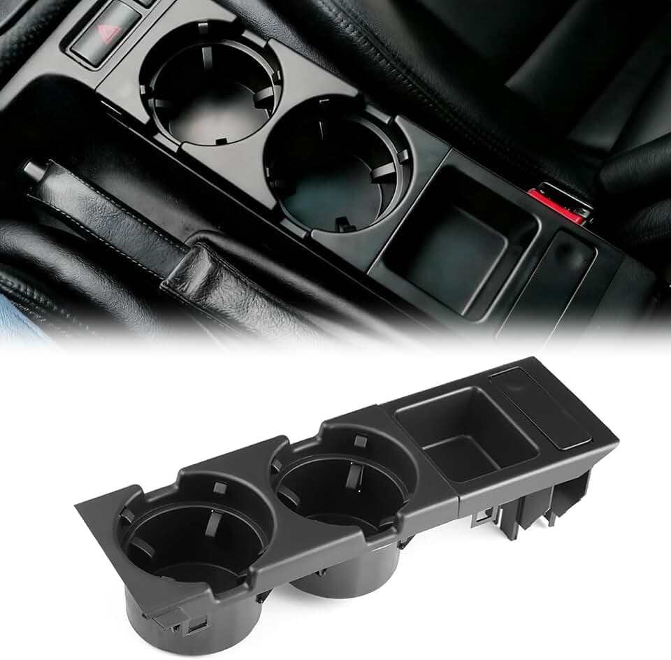 GEARMONSTER Getränkehalter Mittelkonsole für BMW E46 51168217953