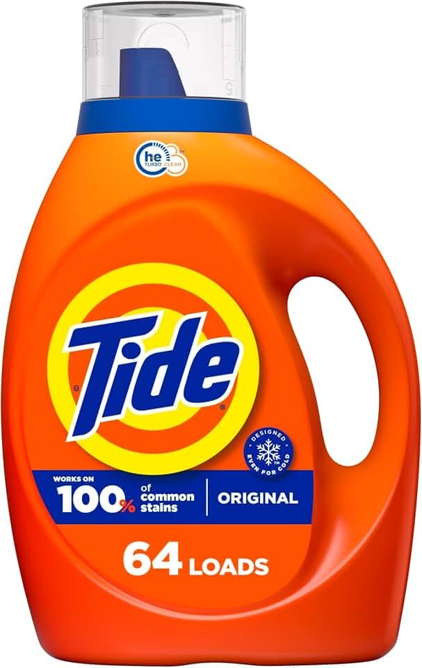 Tide, HE Original Liquid Laundry Detergent, 84 Fl Oz