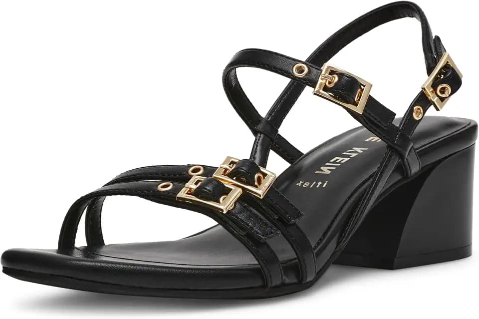 Anne Klein Women's Mackenzie Block Heel Sandals