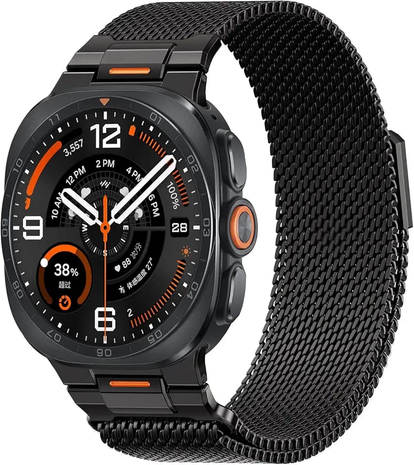 Milanese Loop for Samsung Galaxy Watch Ultra 2 Band/Galaxy Watch Ultra 47mm