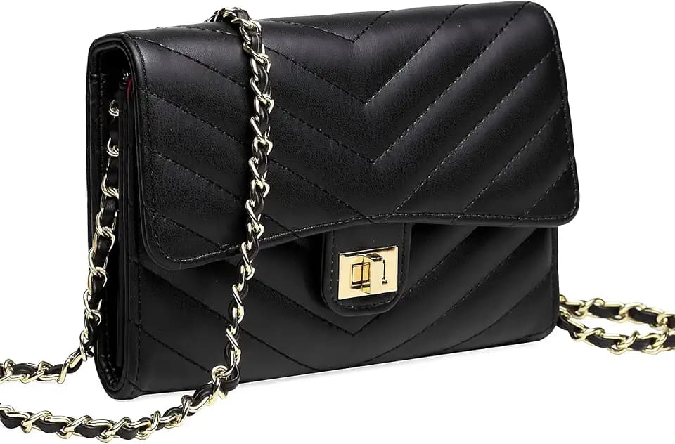 Crossbody Bags Small Purse for Women Vegan Leather Phone Clutch Purses