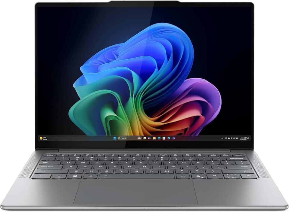 Lenovo Slim 7i Aura Edition - 2025 - Copilot+ PC - Core Ultra 7 Processor 256V - 14" WUXGA OLED Display - 16 GB Memory - 1 TB Storage - Luna Grey