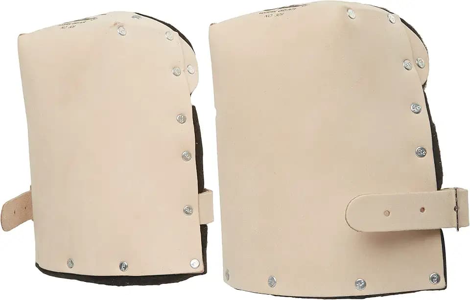 CLC Custom Leathercraft 309 Leather Kneepads, Heavy Duty,Tan