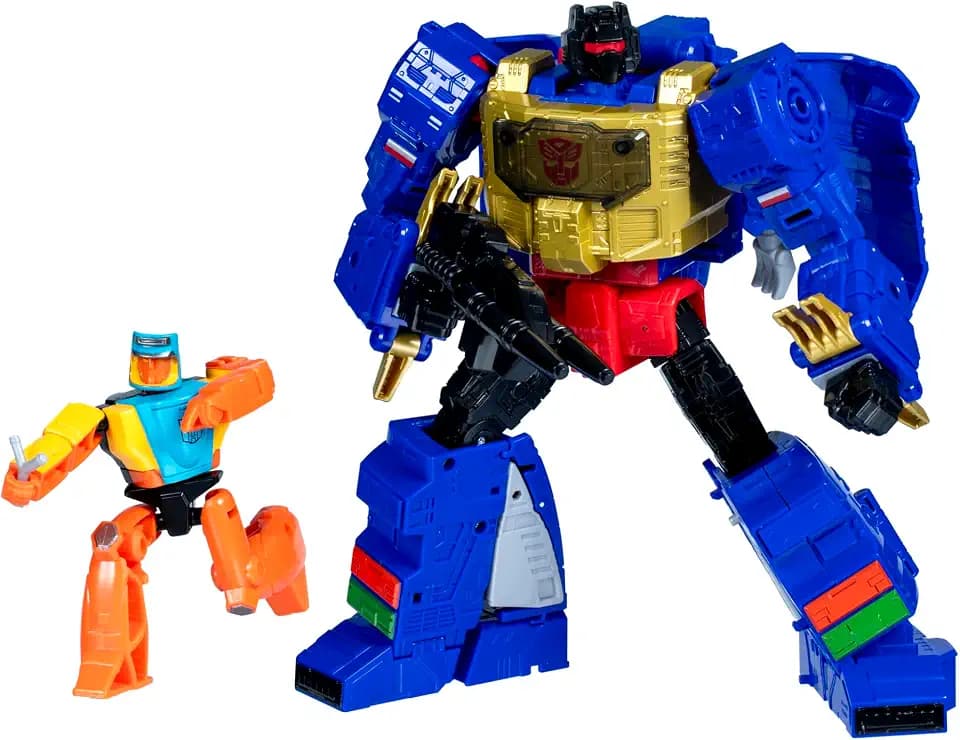 Transformers Age of the Primes Leader Class G2 Universe Grimlock, 7.5-inch Converting Action Figure, for Boys and Girls Ages 8+