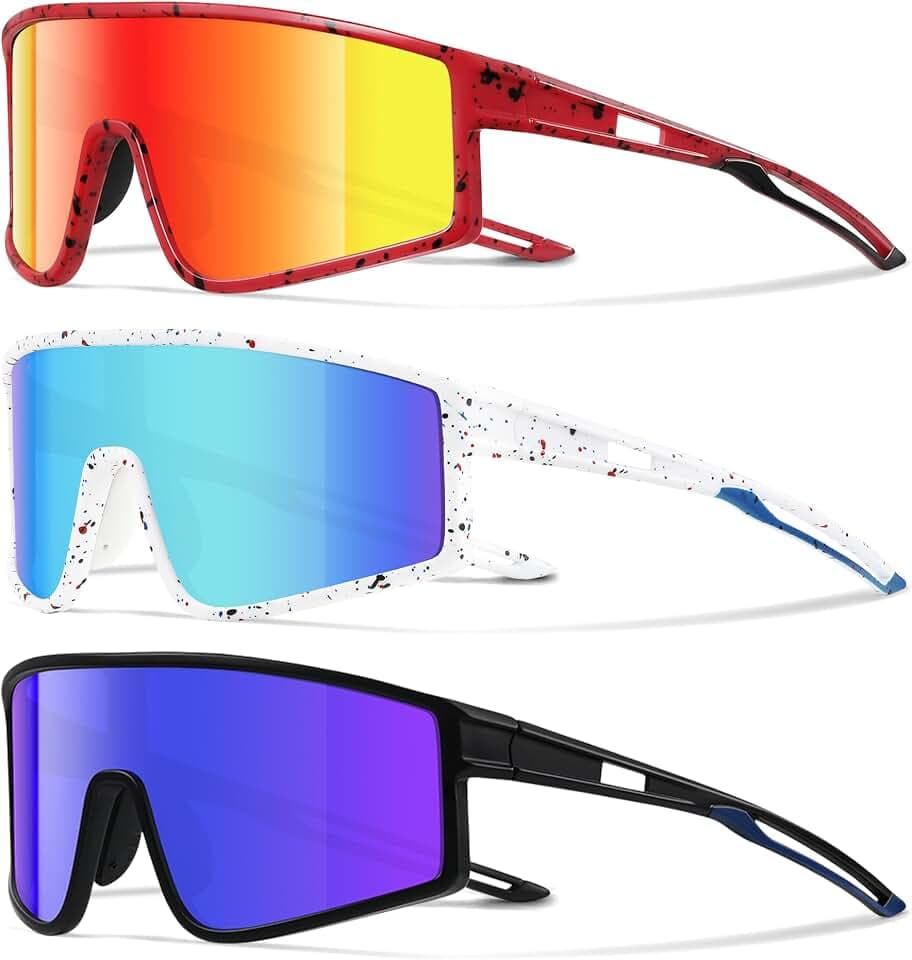 Kids Polarized Sunglasses Youth Baseball Sun Glasses for Boys Girls
