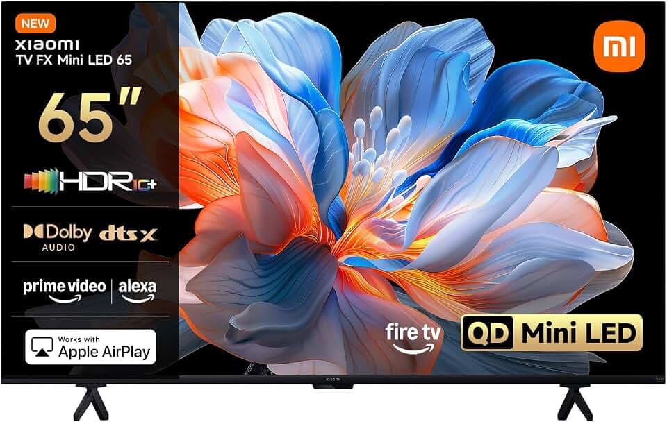 XIAOMI TV FX Mini LED 65" QD Mini LED Smart TV, 4K UHD, Fire TV, HDR10+, 2026