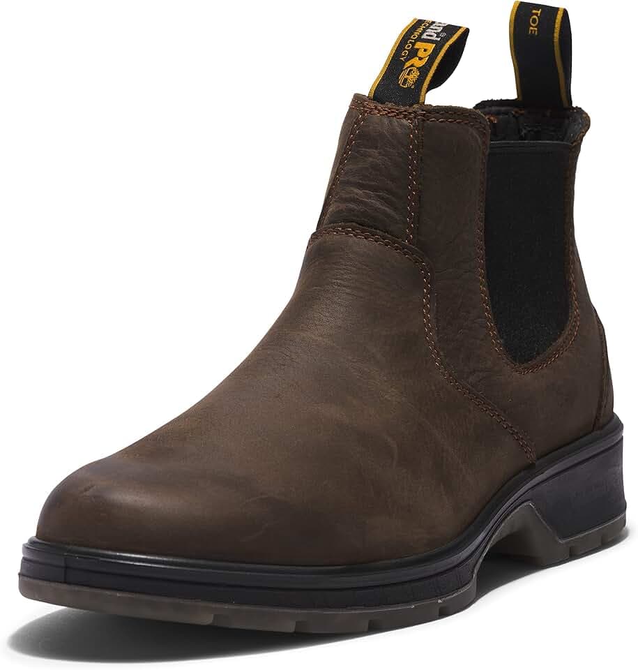 Timberland PRO Men's Nashoba Slip-on Boots