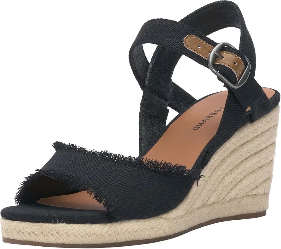 Lucky Brand Women's Mindra Espadrille Wedge Sandal