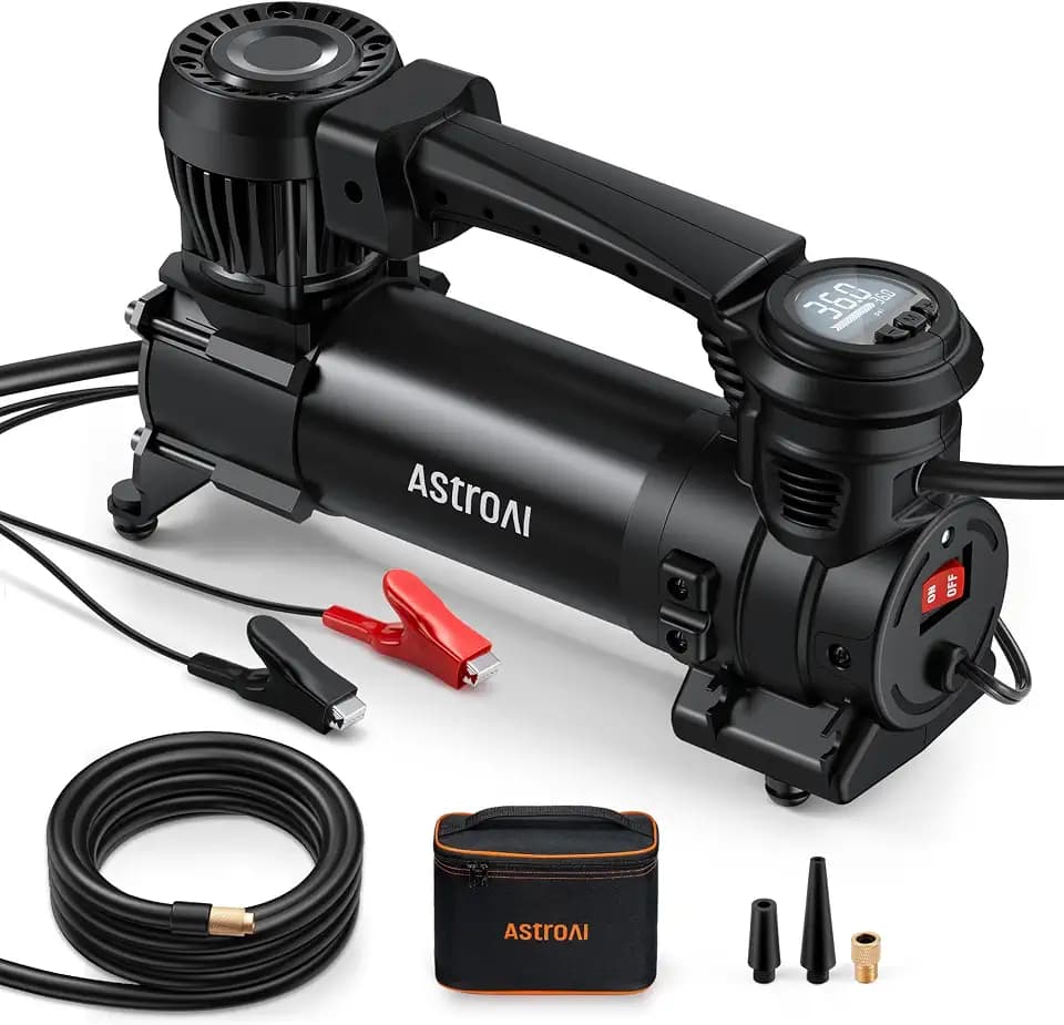 AstroAI T4 Heavy Duty Truck Tire Inflator, 120PSI Air Compressor