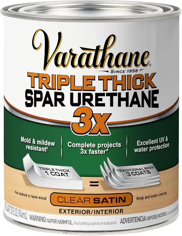 Varathane Triple Thick Satin Spar Urethane