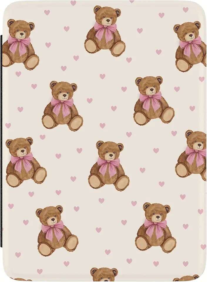 Casely 7" Kindle Case | Cuddle Up | Teddy Bear | Compatible with 7" Kindle Colorsoft and 7" Kindle Paperwhite (12th Gen)