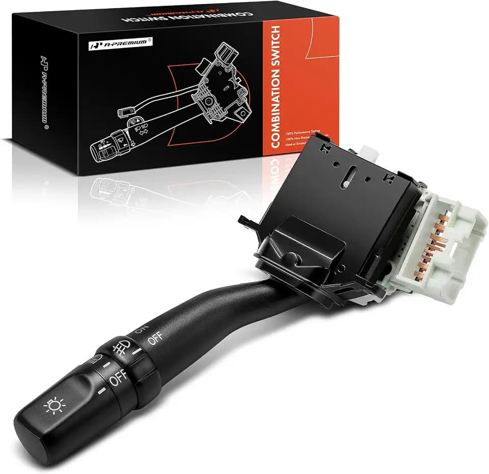 A-Premium Turn Signal Switch, Headlight Dimmer Multifunction Switch Lever