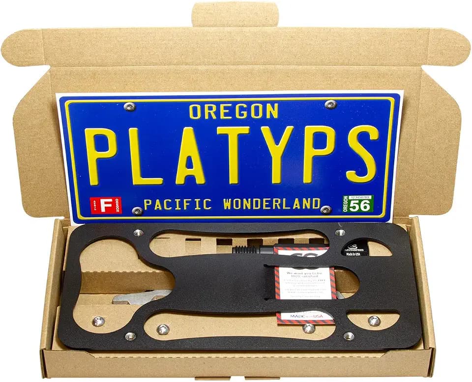 CravenSpeed Platypus License Plate Mount Compatible with Pre-Facelift Audi A3/S3 | 2022-2024 | No Drilling | Installs in Seconds | Made of Stainless Steel & Aluminum | Made in USA