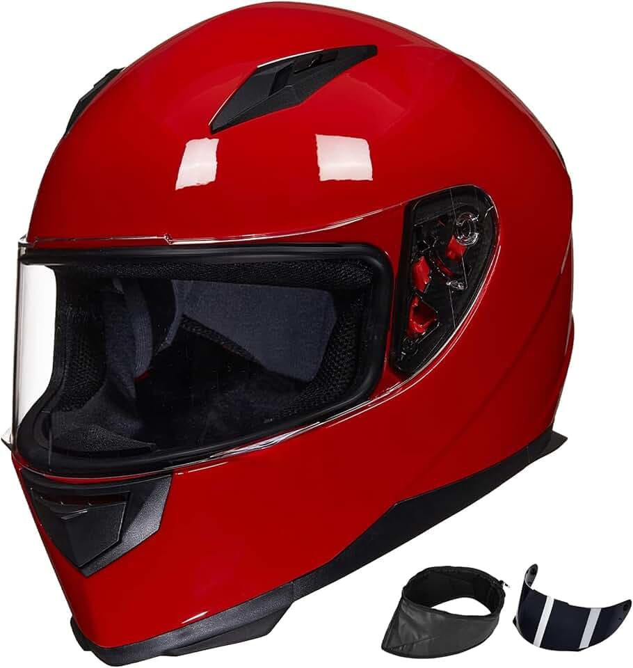 ILM Full Face Motorcycle Helmets for Adult Men and Women DOT Model ILM-313