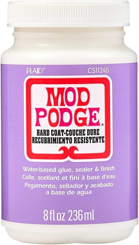 Mod Podge Hard Coat for Furniture, 8-Ounce (CS11245), Clear
