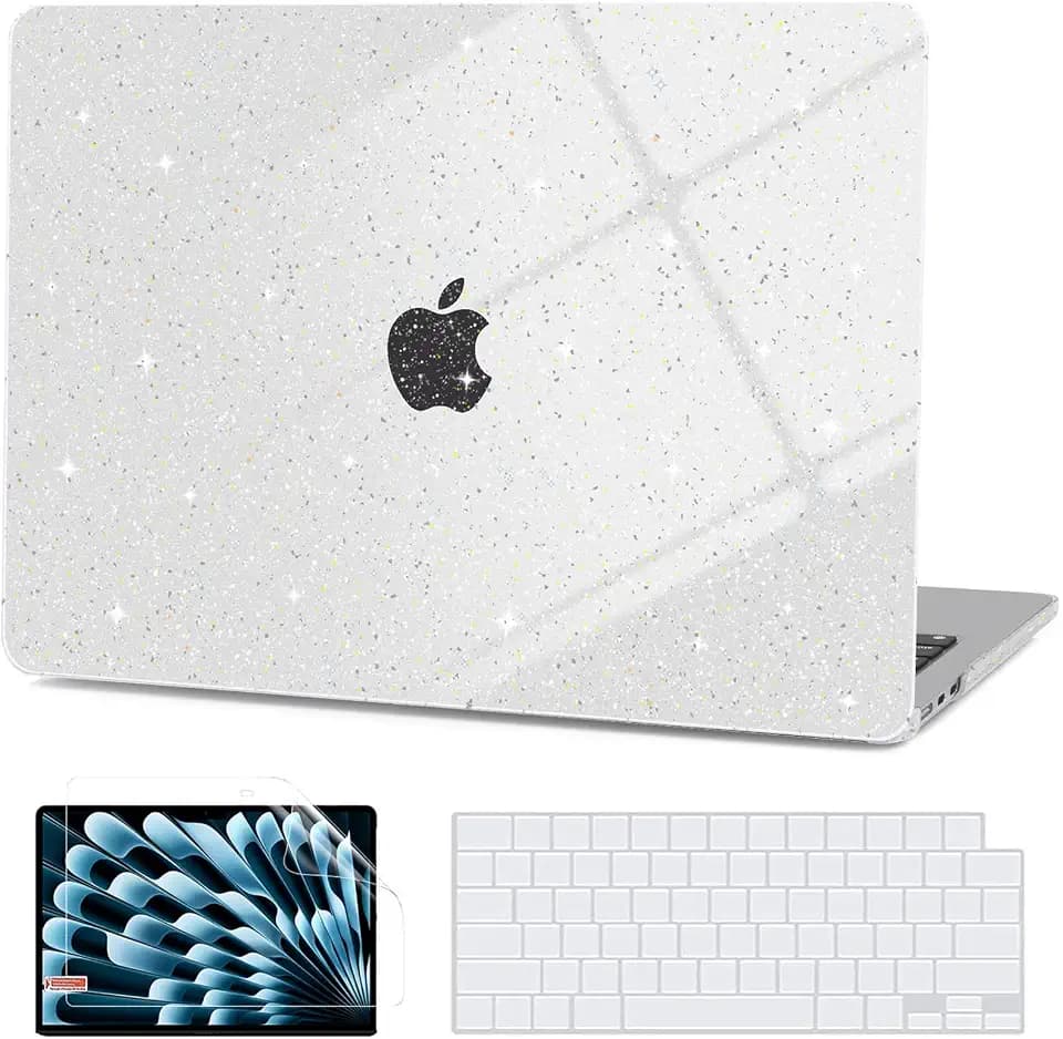 G JGOO Compatible with MacBook Air 13 inch Case 2026 2025-2022 M5 M4 M3 M2
